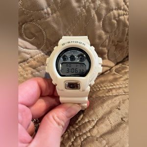 G-Shock White Digital Watch